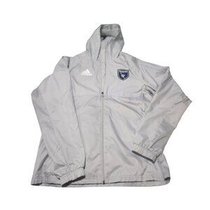 Adidas | Men’s San Jose Earthquakes On Field Windbreaker Jacket Medium